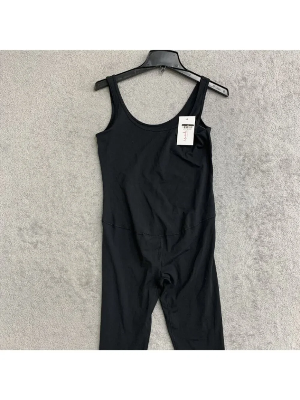 NWT Women's XS Ingrid & Isabel Black Maternity Tank Bodysuit Scoop Neck J1809 - Picture 11 of 12